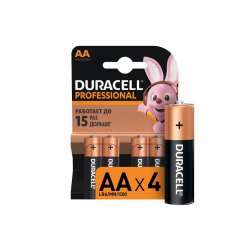 Duracell Professional AA 4шт. LR6/4BL