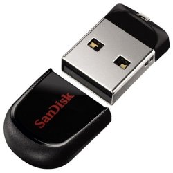 Sandisk 16Gb Cruzer Fit SDCZ33-016G-G35 USB2.0 черный