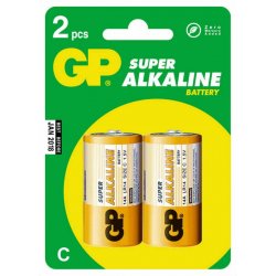 GP Super Alkaline 14A LR14 C 2шт