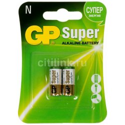 GP Super Alkaline 910A LR1 N 2 шт