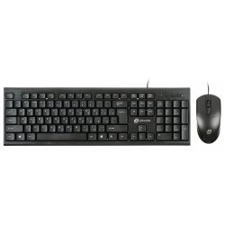Oklick 640M клав:черный мышь:черный