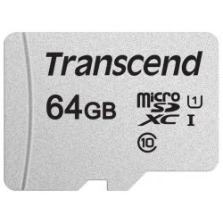 Transcend TS64GUSD300S-A + adapter