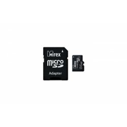 Mirex microSDXC 64Gb Class 10 UHS-I + адаптер (13613-AD10SD64)