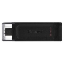 Kingston 64Gb DataTraveler 70 DT70/64GB USB3.0 черный