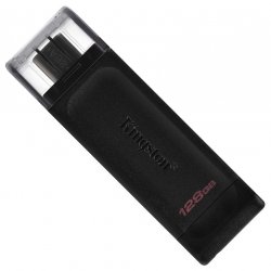 Kingston 128Gb DataTraveler 70 DT70/128GB USB3.0 черный