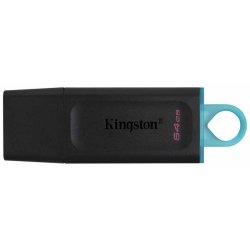 Kingston 64Gb DataTraveler Exodia DTX/64GB USB3.1 черный/голубой