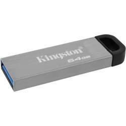 Kingston 64Gb DataTraveler Kyson DTKN/64GB USB3.1 серебристый/черный