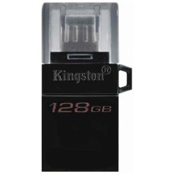 Kingston 128Gb DataTraveler microDuo 3 G2 DTDUO3G2/128GB USB3.0 черный