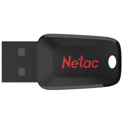 Netac 64Gb U197 NT03U197N-064G-20BK USB2.0 черный/красный