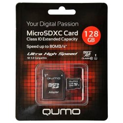 QUMO microSDXC 128Gb UHS-I U3